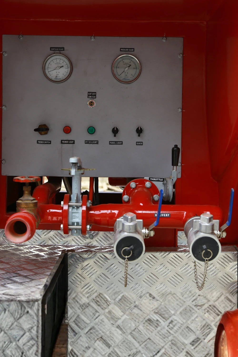 Firefighting Support Tanker equipment detail